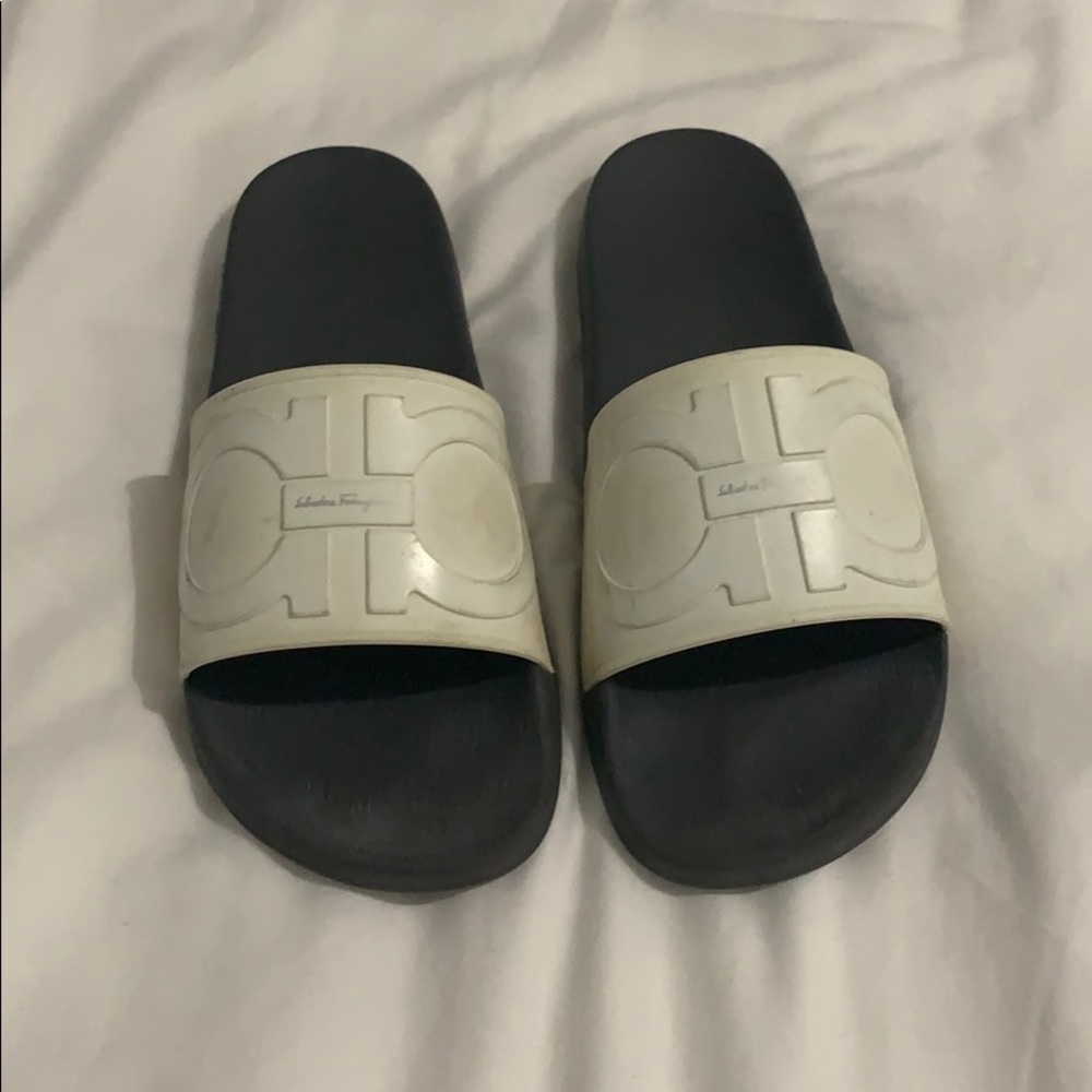 Salvatore Ferragamo Mens Slides